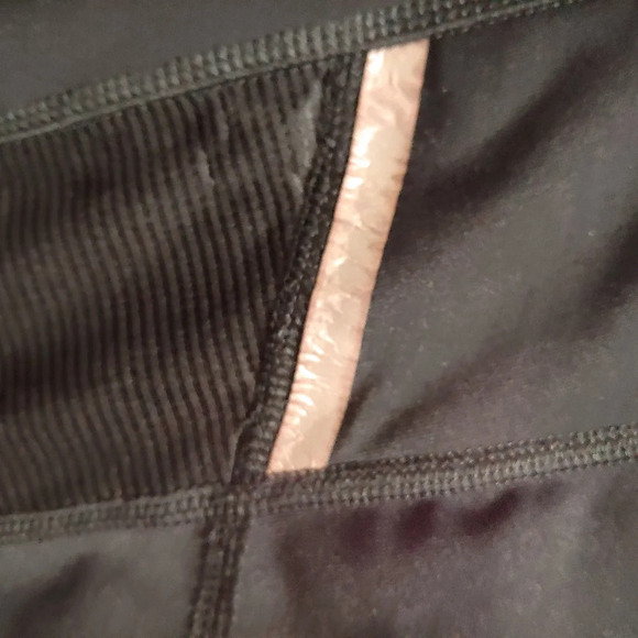 Hind Black and Mesh Activewear Capri Workout Leggings Size Women's Medium - Picture 8 of 14